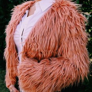ZAFUL PINK FUZZY JACKET
